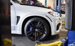 BMW X5 M Mineral White by iND and EAS 2017 года